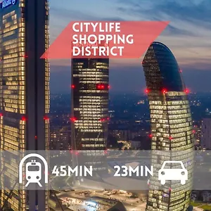  Appartamento 20min Duomo - Metro Sesto M1 Martini Relax Loft Wi-fi & Netflix